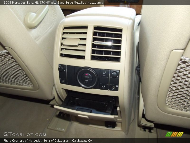 Sand Beige Metallic / Macadamia 2008 Mercedes-Benz ML 350 4Matic