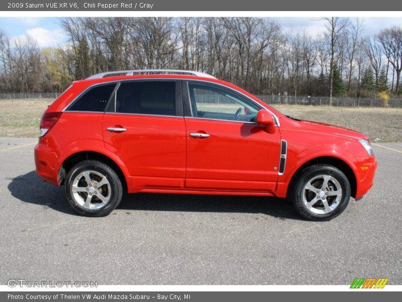 Chili Pepper Red / Gray 2009 Saturn VUE XR V6