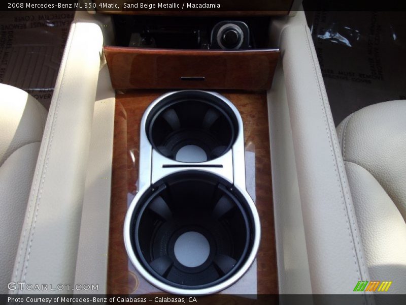 Sand Beige Metallic / Macadamia 2008 Mercedes-Benz ML 350 4Matic
