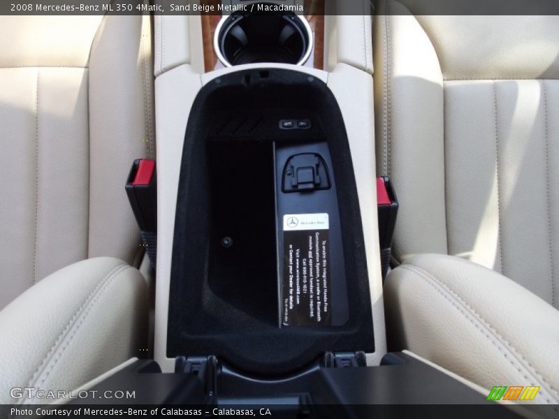 Sand Beige Metallic / Macadamia 2008 Mercedes-Benz ML 350 4Matic