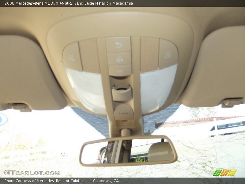 Sand Beige Metallic / Macadamia 2008 Mercedes-Benz ML 350 4Matic