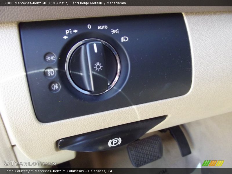 Sand Beige Metallic / Macadamia 2008 Mercedes-Benz ML 350 4Matic