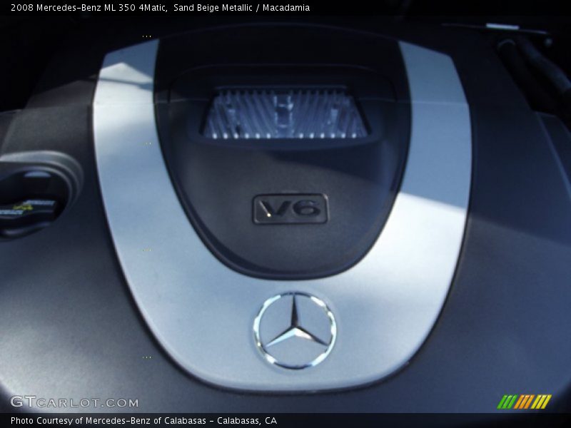 Sand Beige Metallic / Macadamia 2008 Mercedes-Benz ML 350 4Matic