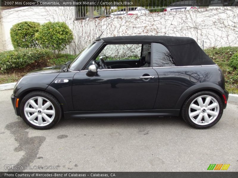  2007 Cooper S Convertible Astro Black Metallic