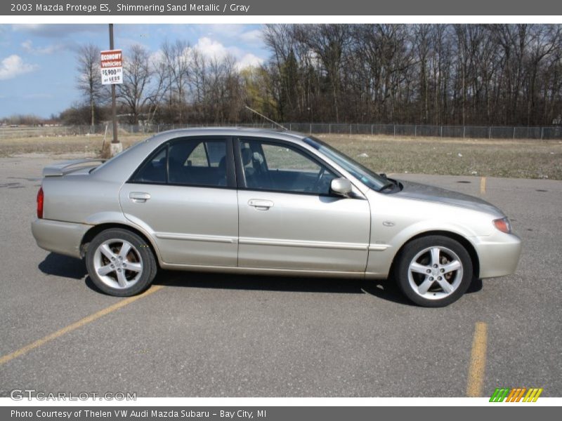  2003 Protege ES Shimmering Sand Metallic