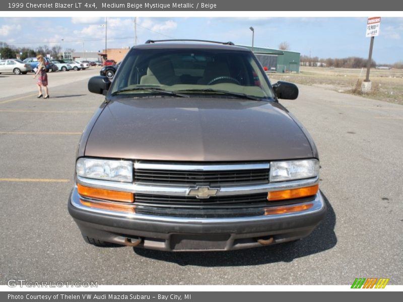Medium Beige Mystique Metallic / Beige 1999 Chevrolet Blazer LT 4x4