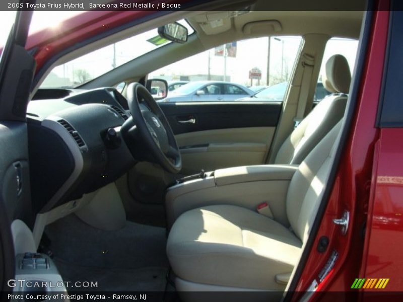 Barcelona Red Metallic / Bisque 2009 Toyota Prius Hybrid
