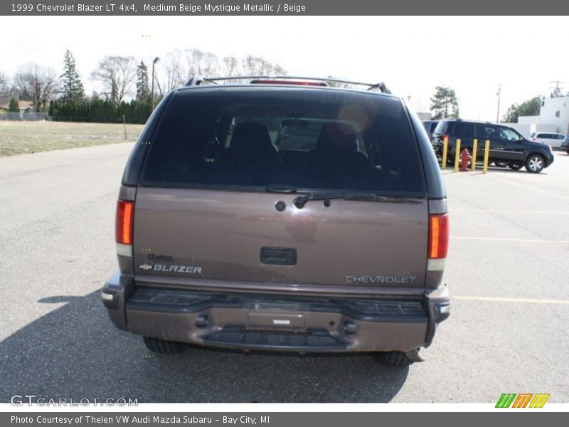 Medium Beige Mystique Metallic / Beige 1999 Chevrolet Blazer LT 4x4