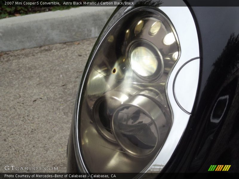 Astro Black Metallic / Carbon Black/Black 2007 Mini Cooper S Convertible