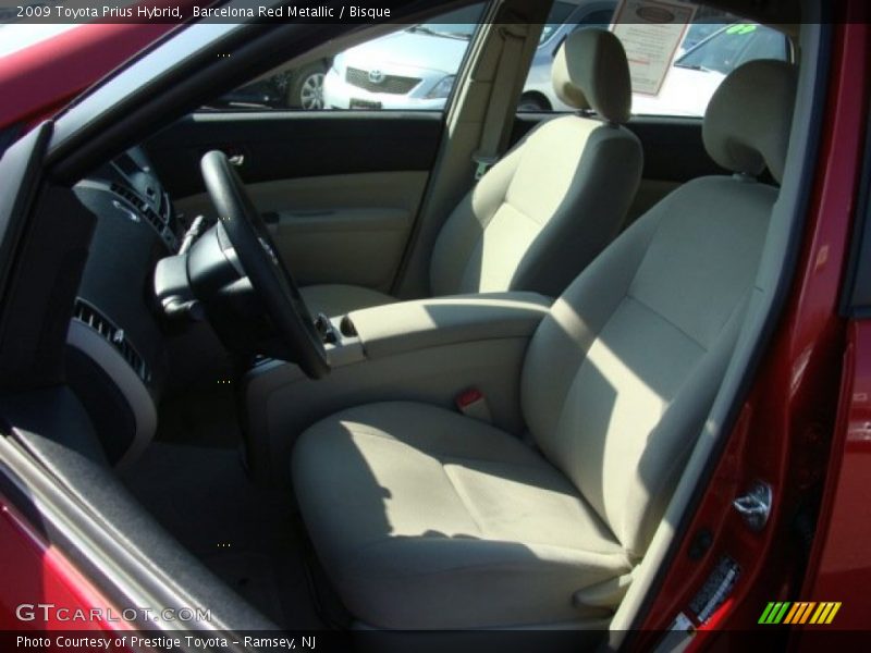 Barcelona Red Metallic / Bisque 2009 Toyota Prius Hybrid
