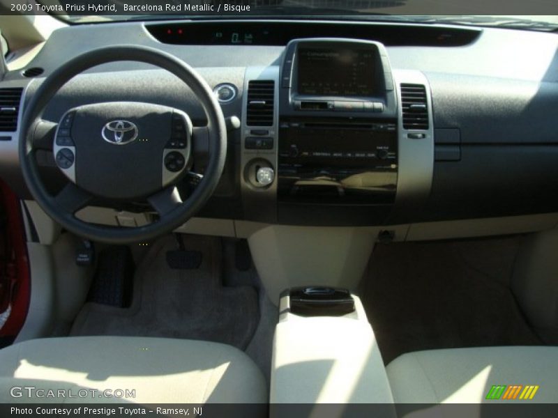 Barcelona Red Metallic / Bisque 2009 Toyota Prius Hybrid