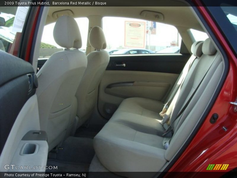 Barcelona Red Metallic / Bisque 2009 Toyota Prius Hybrid