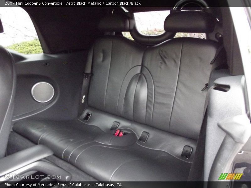  2007 Cooper S Convertible Carbon Black/Black Interior