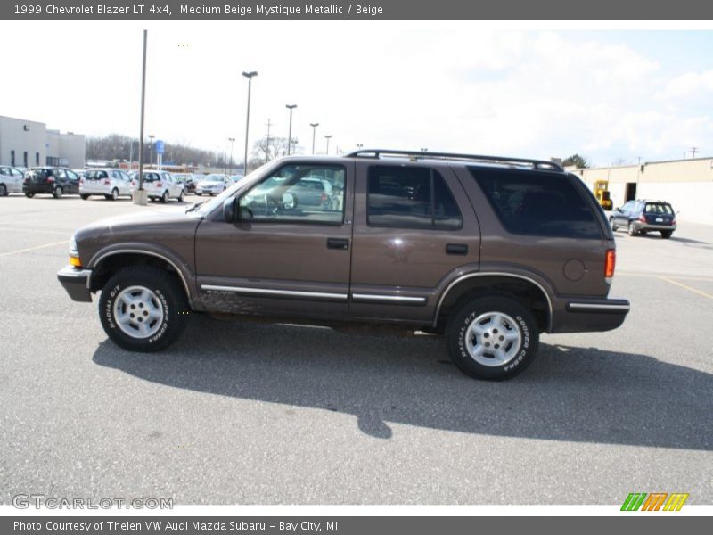 Medium Beige Mystique Metallic / Beige 1999 Chevrolet Blazer LT 4x4