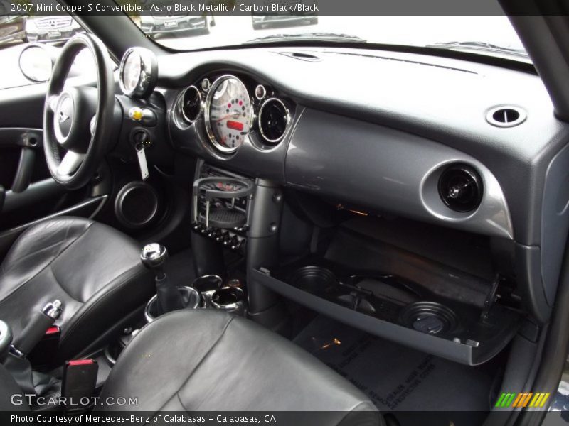 Dashboard of 2007 Cooper S Convertible