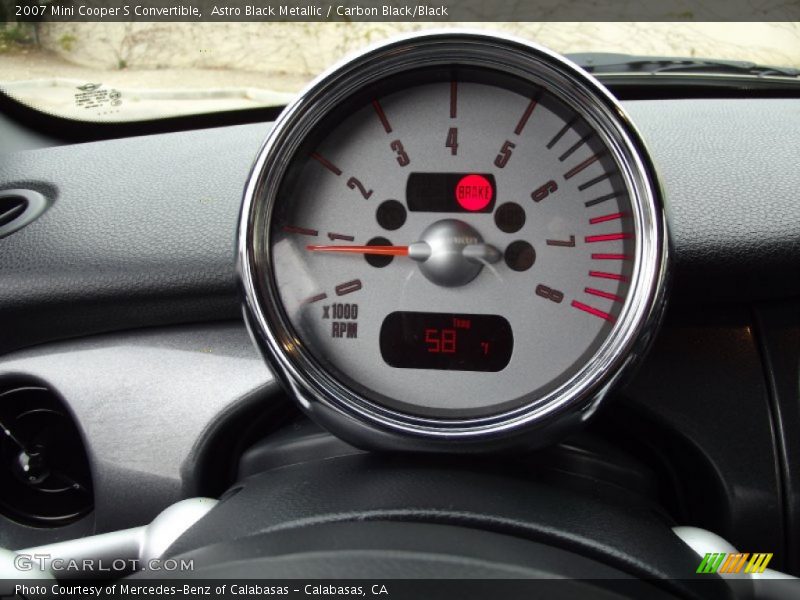  2007 Cooper S Convertible S Convertible Gauges