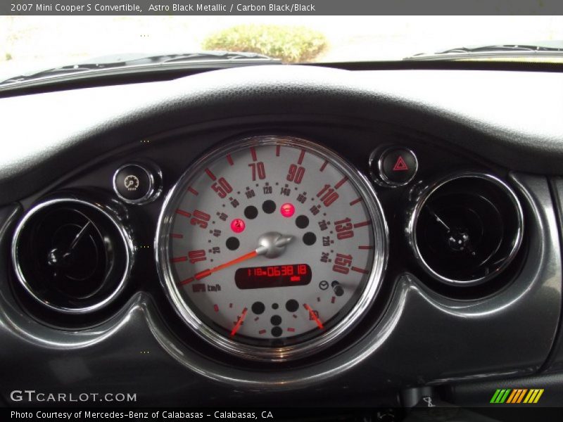  2007 Cooper S Convertible S Convertible Gauges