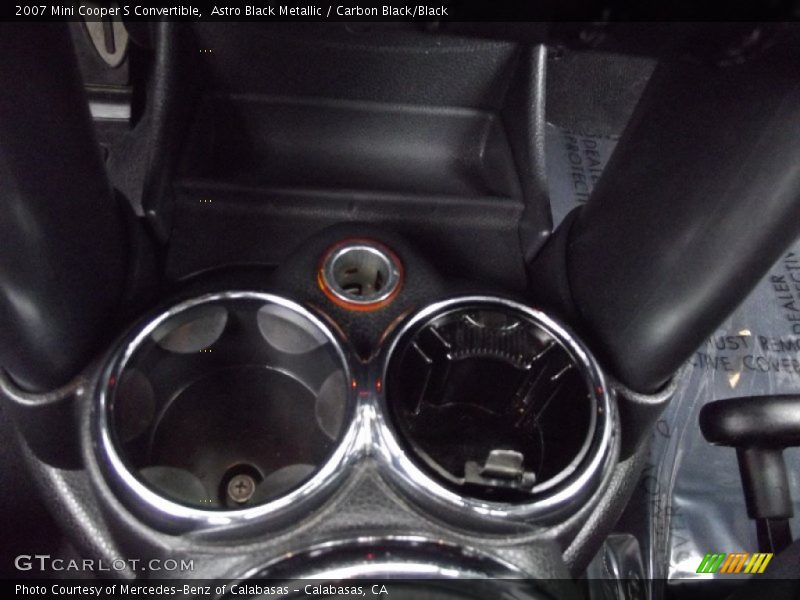 Astro Black Metallic / Carbon Black/Black 2007 Mini Cooper S Convertible