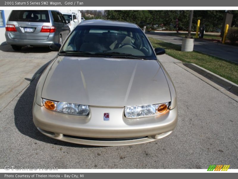 Gold / Tan 2001 Saturn S Series SW2 Wagon