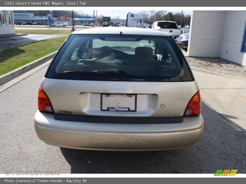 Gold / Tan 2001 Saturn S Series SW2 Wagon