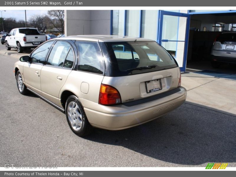 Gold / Tan 2001 Saturn S Series SW2 Wagon