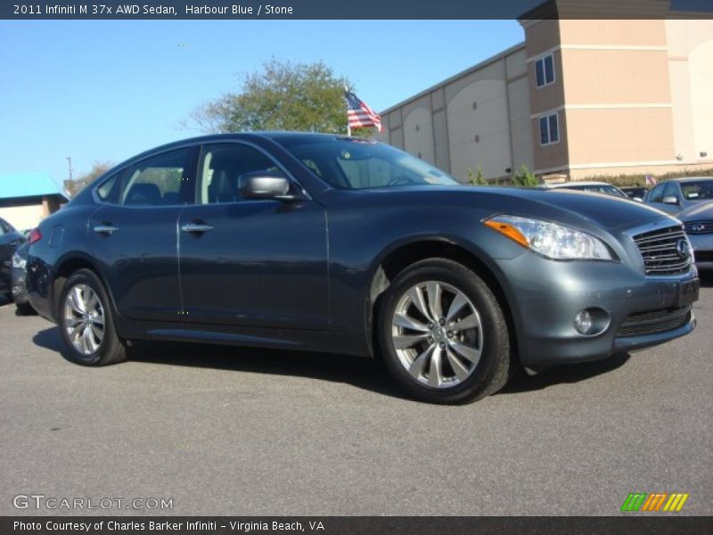 Harbour Blue / Stone 2011 Infiniti M 37x AWD Sedan