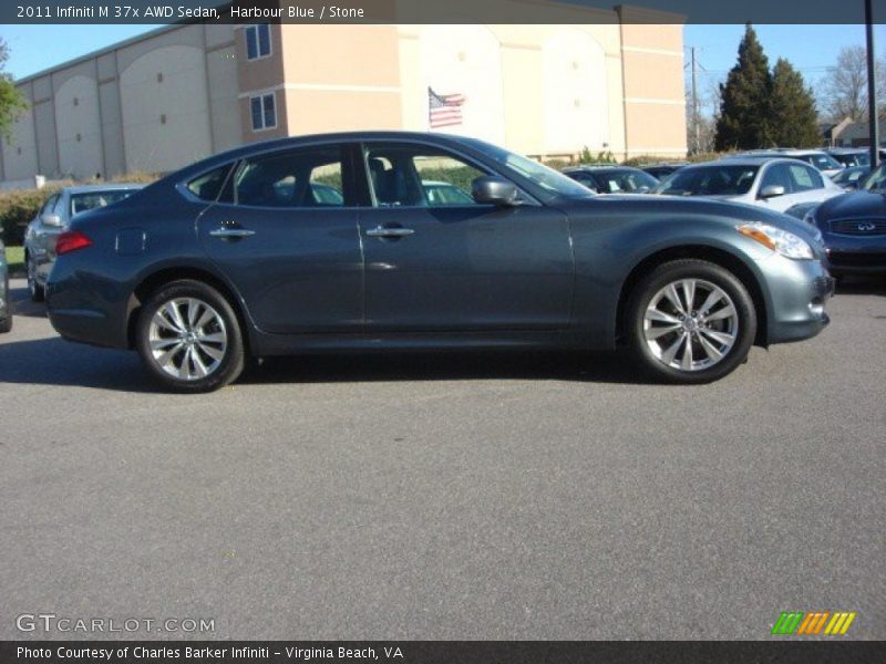 Harbour Blue / Stone 2011 Infiniti M 37x AWD Sedan