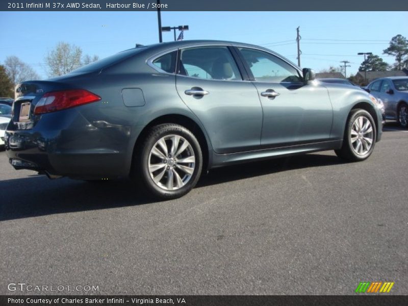 Harbour Blue / Stone 2011 Infiniti M 37x AWD Sedan