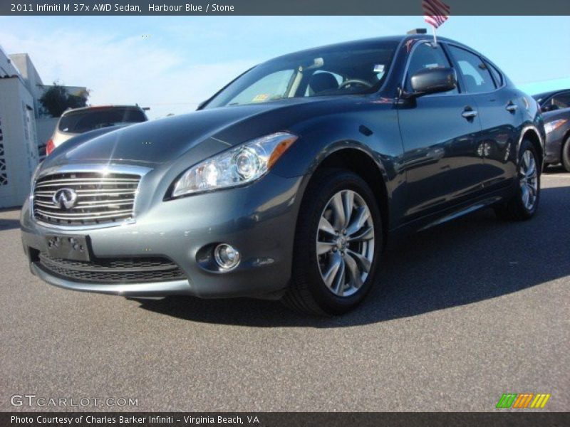 Harbour Blue / Stone 2011 Infiniti M 37x AWD Sedan