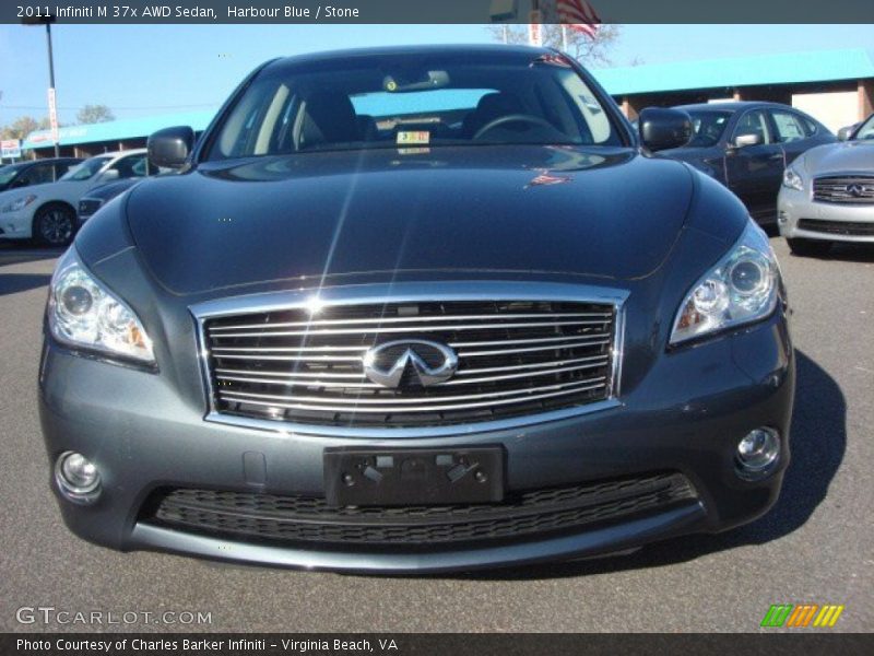 Harbour Blue / Stone 2011 Infiniti M 37x AWD Sedan