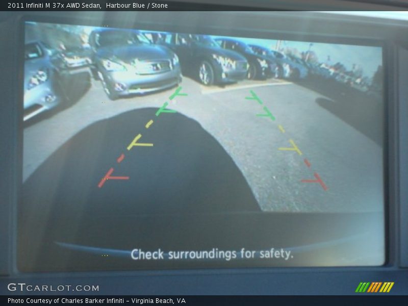 Harbour Blue / Stone 2011 Infiniti M 37x AWD Sedan