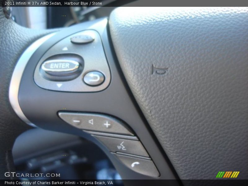 Harbour Blue / Stone 2011 Infiniti M 37x AWD Sedan