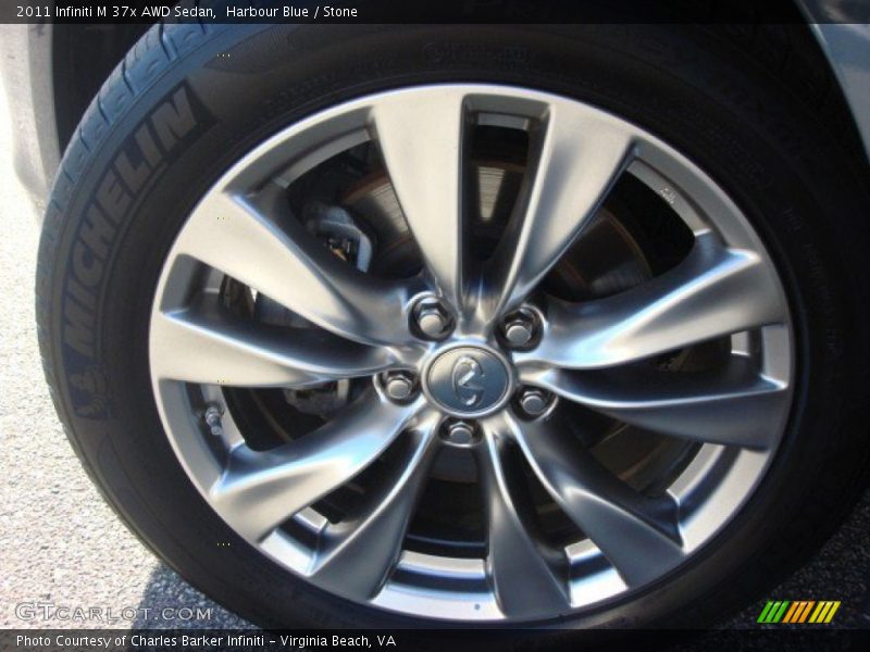 Harbour Blue / Stone 2011 Infiniti M 37x AWD Sedan