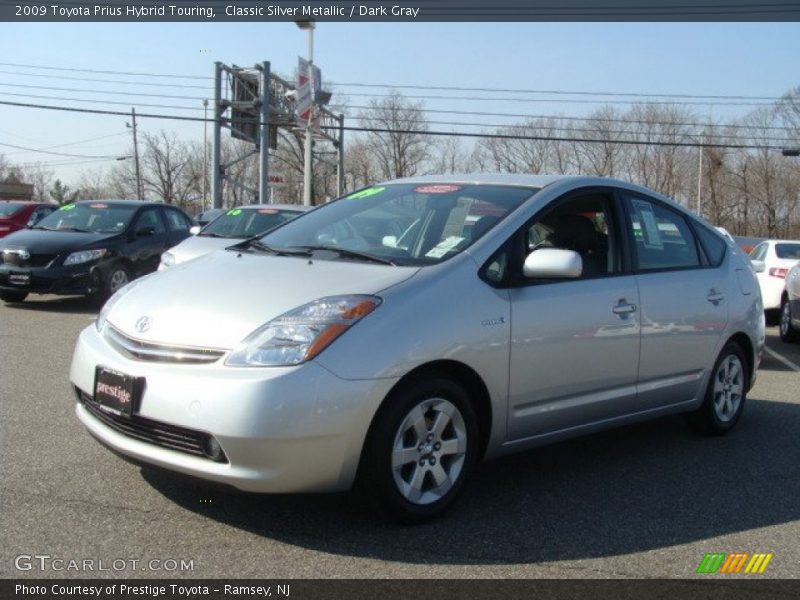 Classic Silver Metallic / Dark Gray 2009 Toyota Prius Hybrid Touring