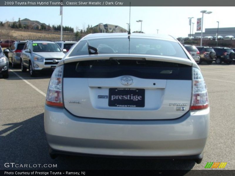 Classic Silver Metallic / Dark Gray 2009 Toyota Prius Hybrid Touring