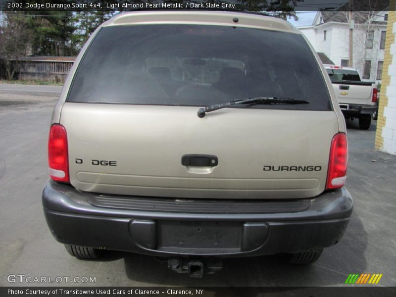 Light Almond Pearl Metallic / Dark Slate Gray 2002 Dodge Durango Sport 4x4