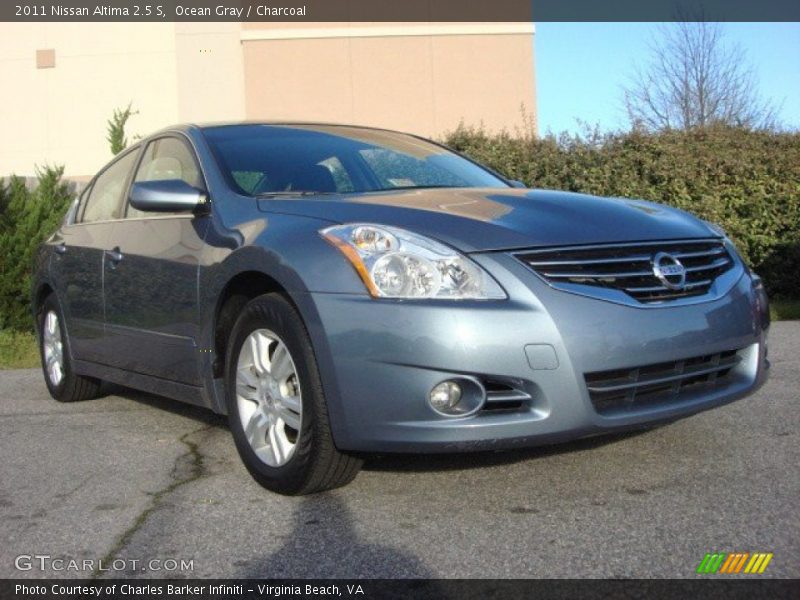 Ocean Gray / Charcoal 2011 Nissan Altima 2.5 S