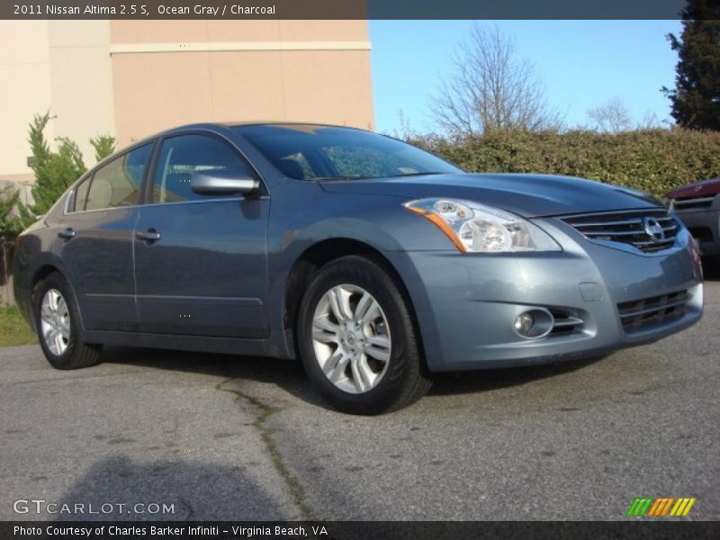 Ocean Gray / Charcoal 2011 Nissan Altima 2.5 S