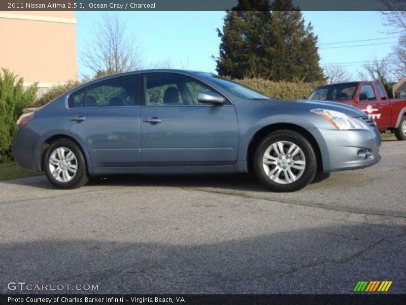 Ocean Gray / Charcoal 2011 Nissan Altima 2.5 S