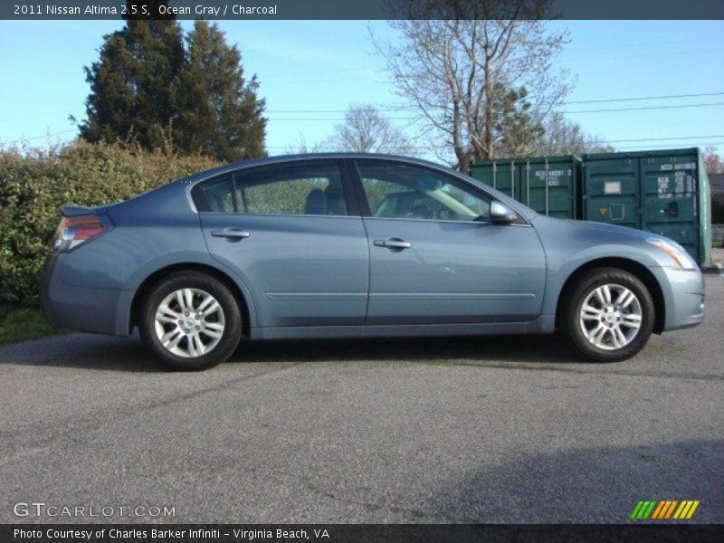 Ocean Gray / Charcoal 2011 Nissan Altima 2.5 S