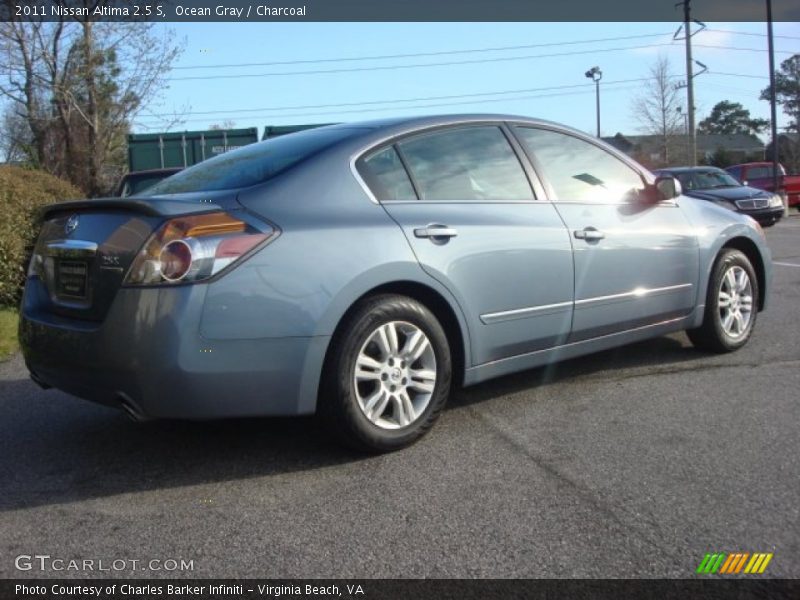 Ocean Gray / Charcoal 2011 Nissan Altima 2.5 S