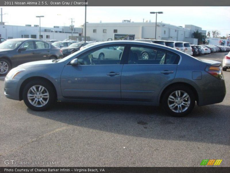 Ocean Gray / Charcoal 2011 Nissan Altima 2.5 S