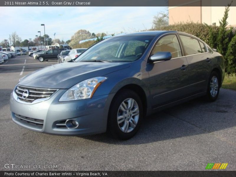 Ocean Gray / Charcoal 2011 Nissan Altima 2.5 S