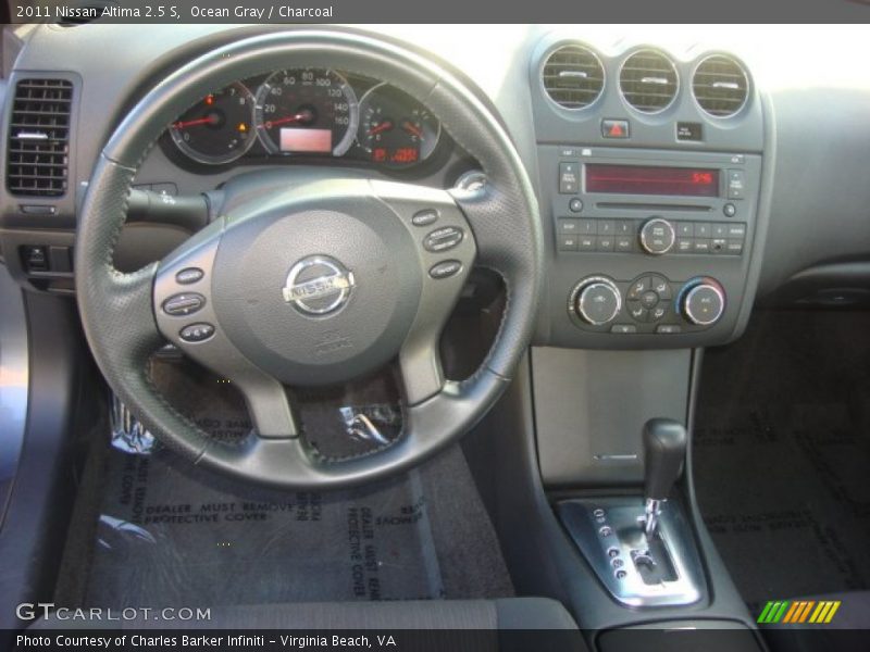 Ocean Gray / Charcoal 2011 Nissan Altima 2.5 S