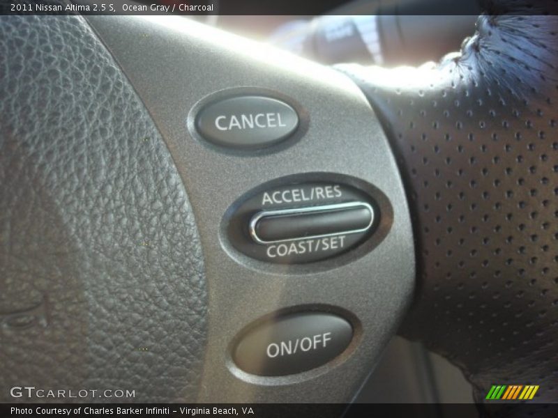 Ocean Gray / Charcoal 2011 Nissan Altima 2.5 S