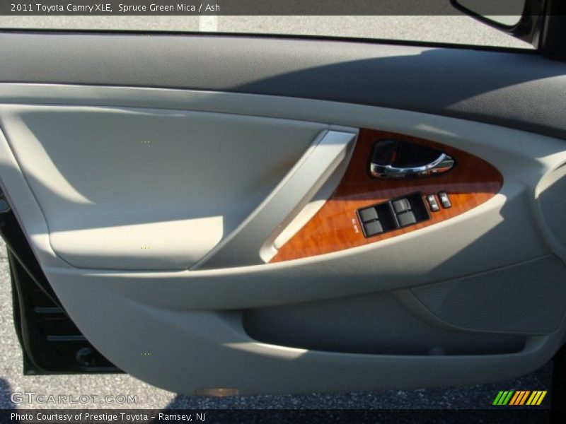 Spruce Green Mica / Ash 2011 Toyota Camry XLE