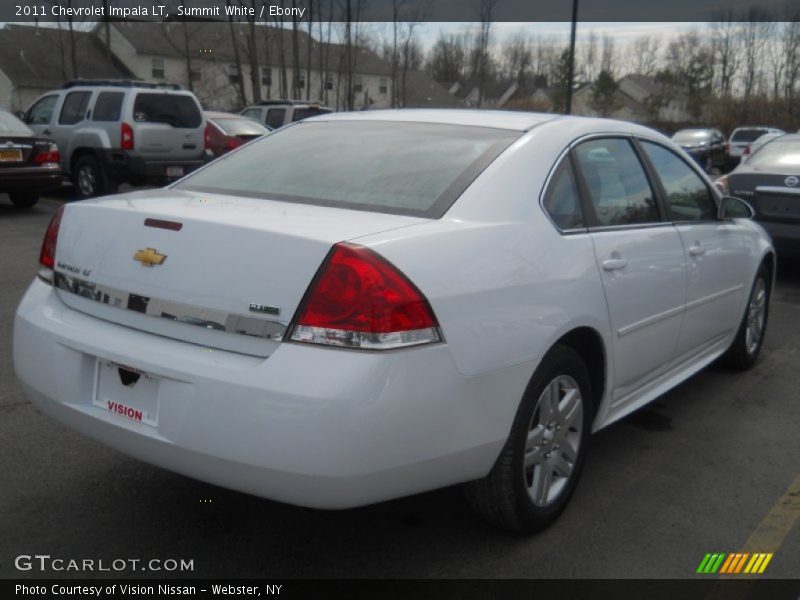 Summit White / Ebony 2011 Chevrolet Impala LT