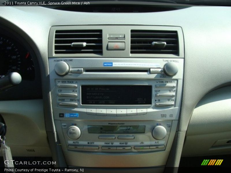 Spruce Green Mica / Ash 2011 Toyota Camry XLE