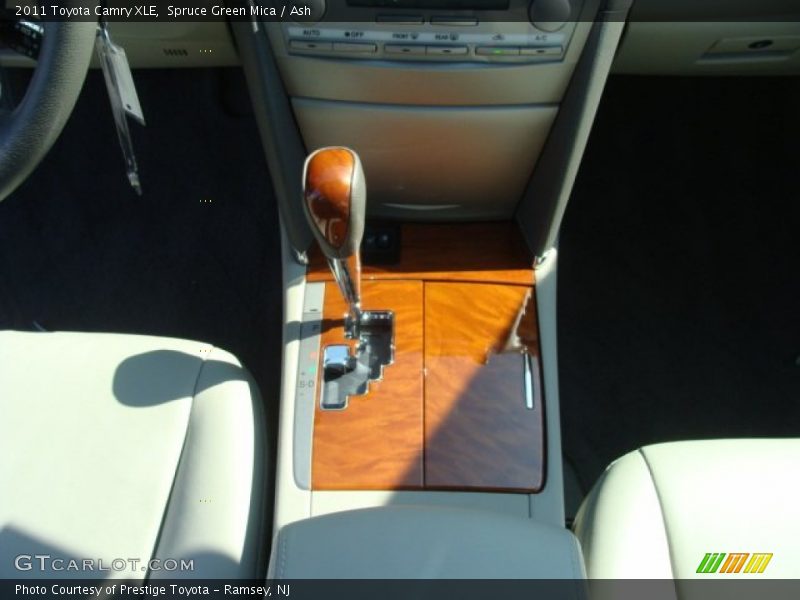 Spruce Green Mica / Ash 2011 Toyota Camry XLE