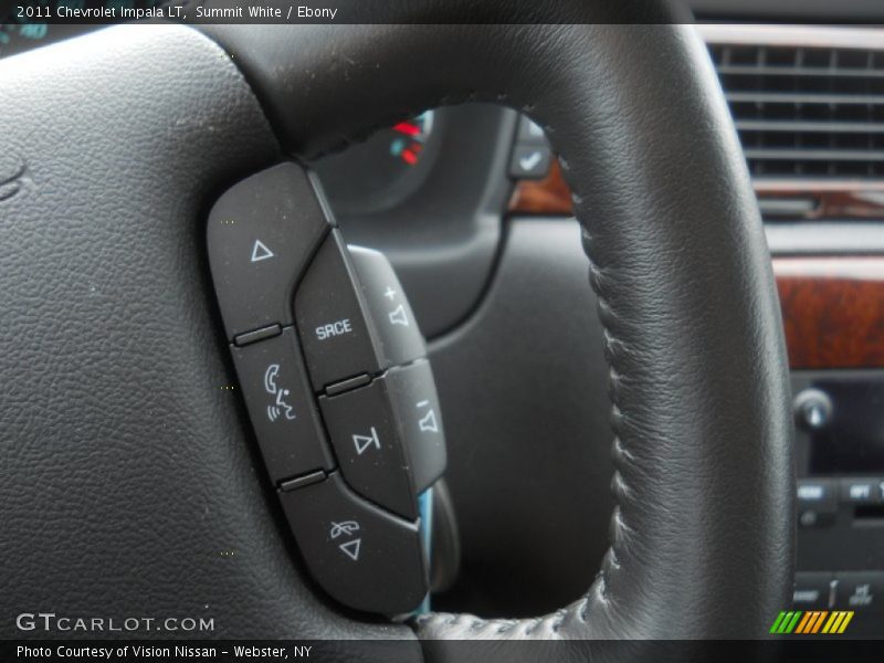 Summit White / Ebony 2011 Chevrolet Impala LT